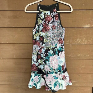 Keepsake garden floral print dress size S